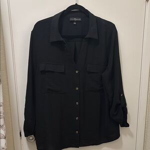 Black Button-Up Shirt